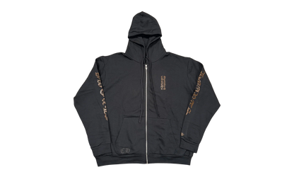 1988 Zip Up Hoodie Glitter "Black / Brown Glitter" CHRM0716