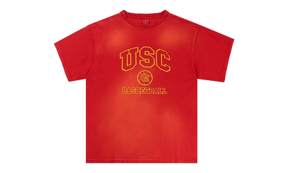 EE COLLEGE USC TEE "SS24 - Washed Red" EE826