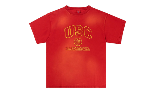 EE COLLEGE USC TEE "SS24 - Washed Red" EE826