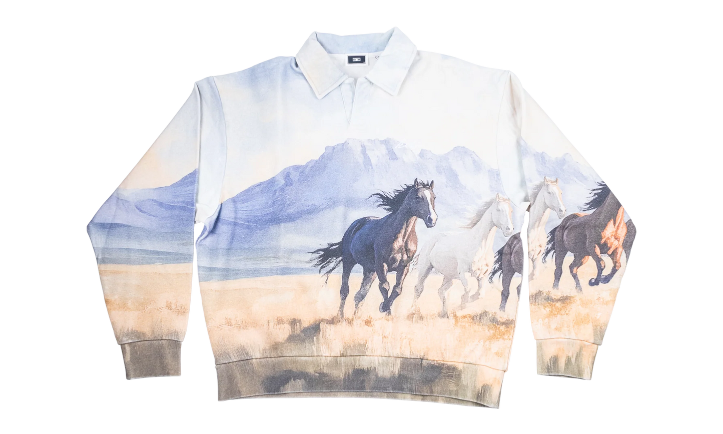 Mustangs Vintage Nelson Rugby pullover "Sandrift" KHM034724 104
