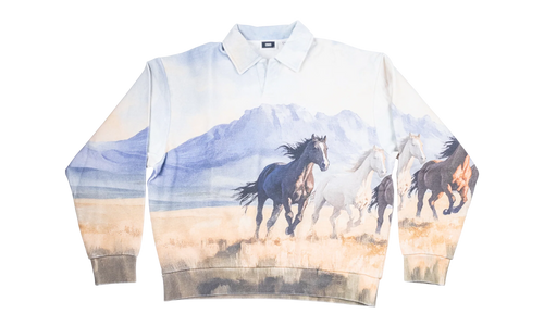 Mustangs Vintage Nelson Rugby pullover "Sandrift" KHM034724 104