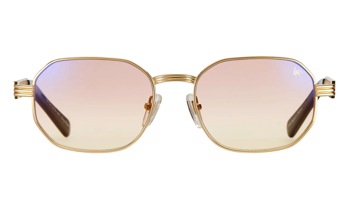Hustler Jacques Cartier Edition 24KT "Yellow Gold / Gumdrop Solid Flash Silver" JCHU2 0003 11C2