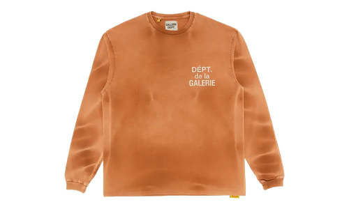 French Long Sleeve Tee "Cocoa" GD052