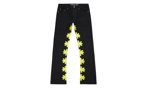 Denim Pants "Black / Yellow" LSDPBFY