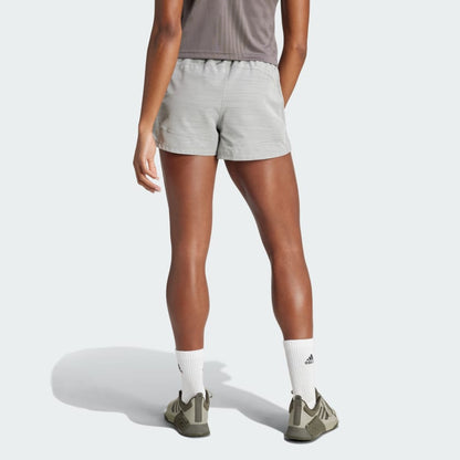 Women's adidas Pacer Training 3-Stripes Woven High-Rise Shorts