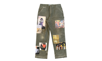 Tabloid Carpenter Trousers "Grey / Multicolor" BWA113