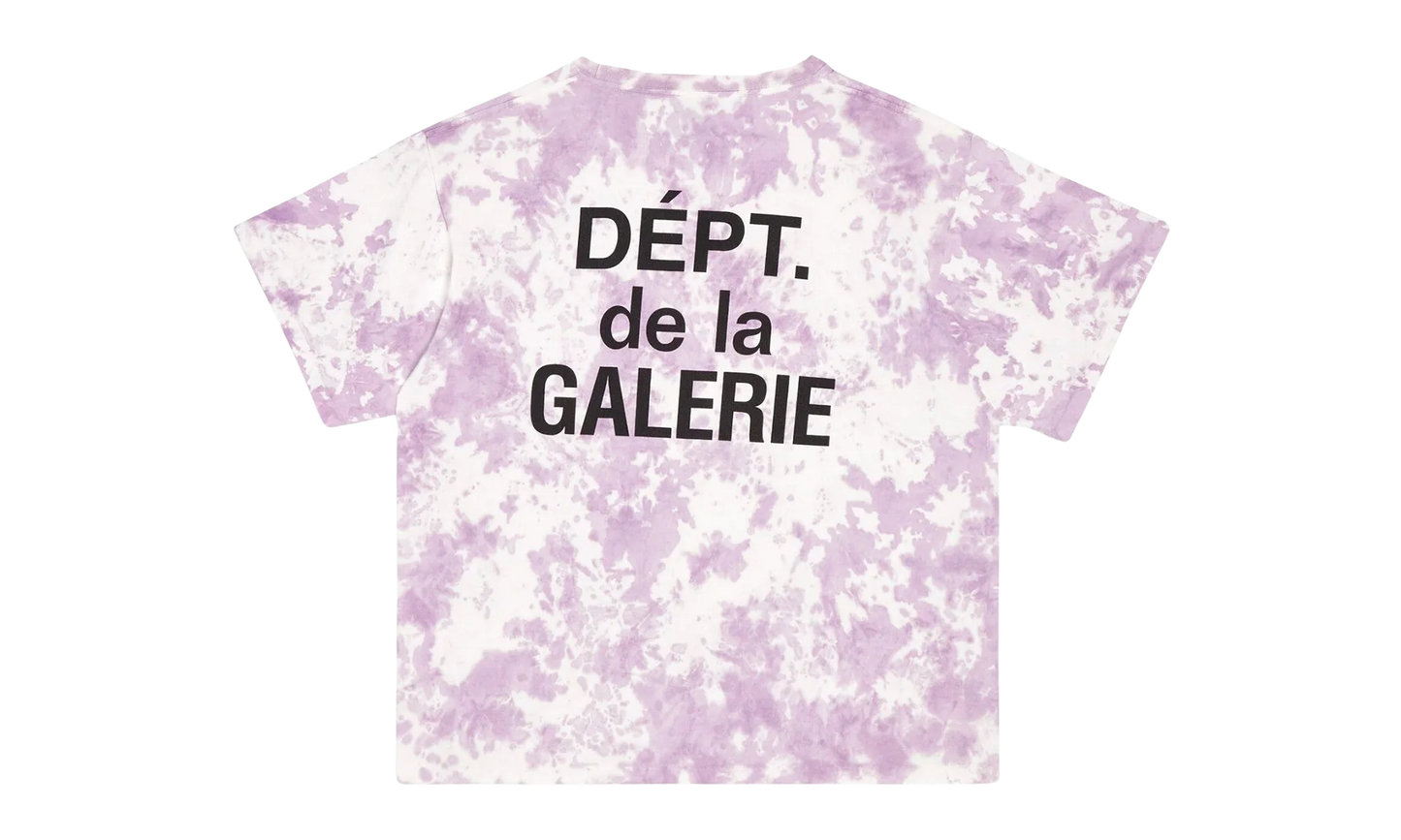 French T-Shirt "Lavender Tie Dye" GD056