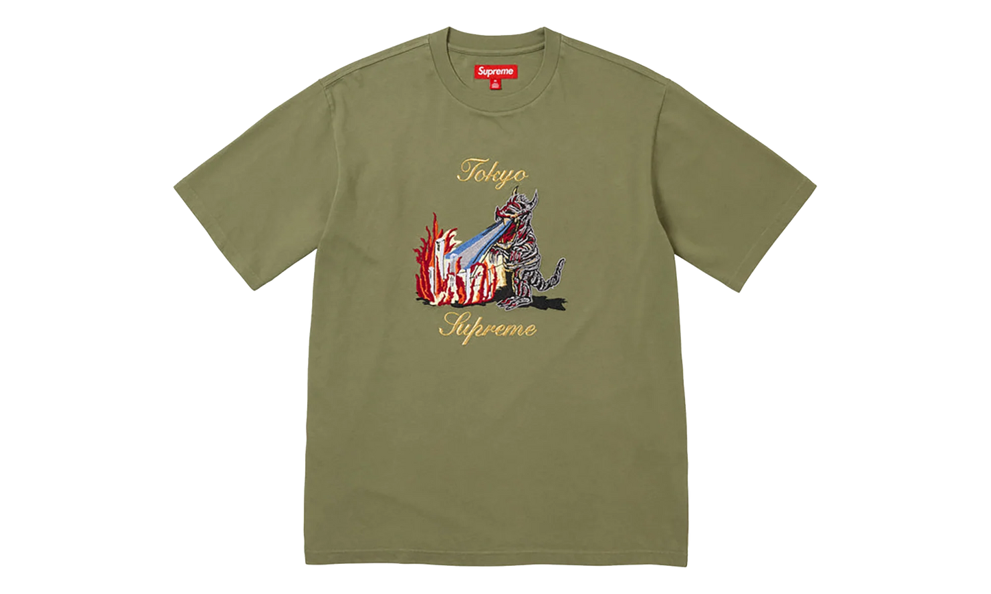 Monster S/S Top "SS26 - Light Olive" SU27399