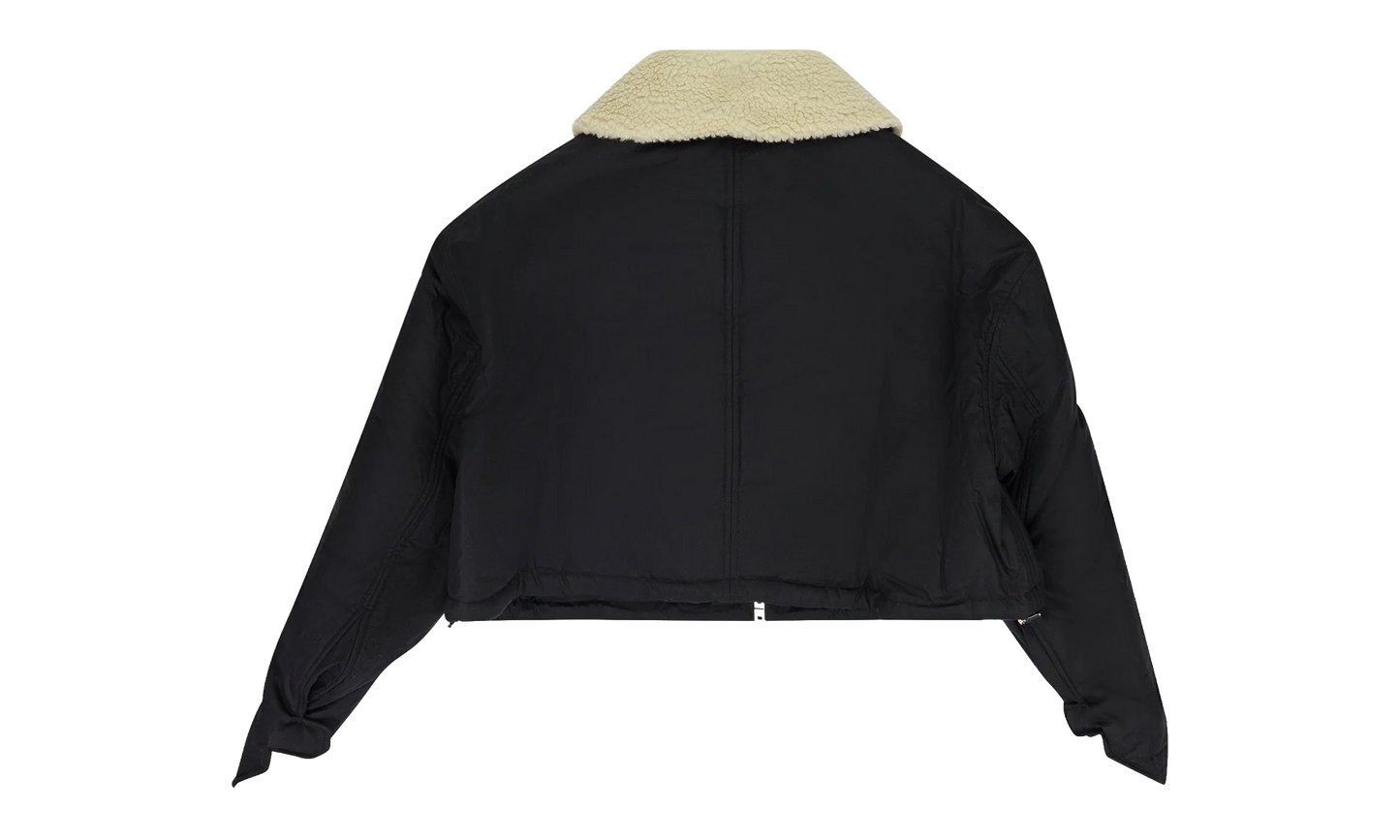 Cropped Parka Jacket Wmns "Black" PF22WOS002_BLACK