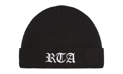 Zion Beanie "Black Old English Cross" MDGDK1181 A2272BKOEL
