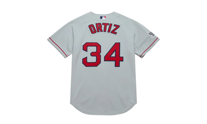 MLB David Ortiz Jersey "2004 Boston Red Sox – Chrome" AJY17181 BRS04DORCHRM