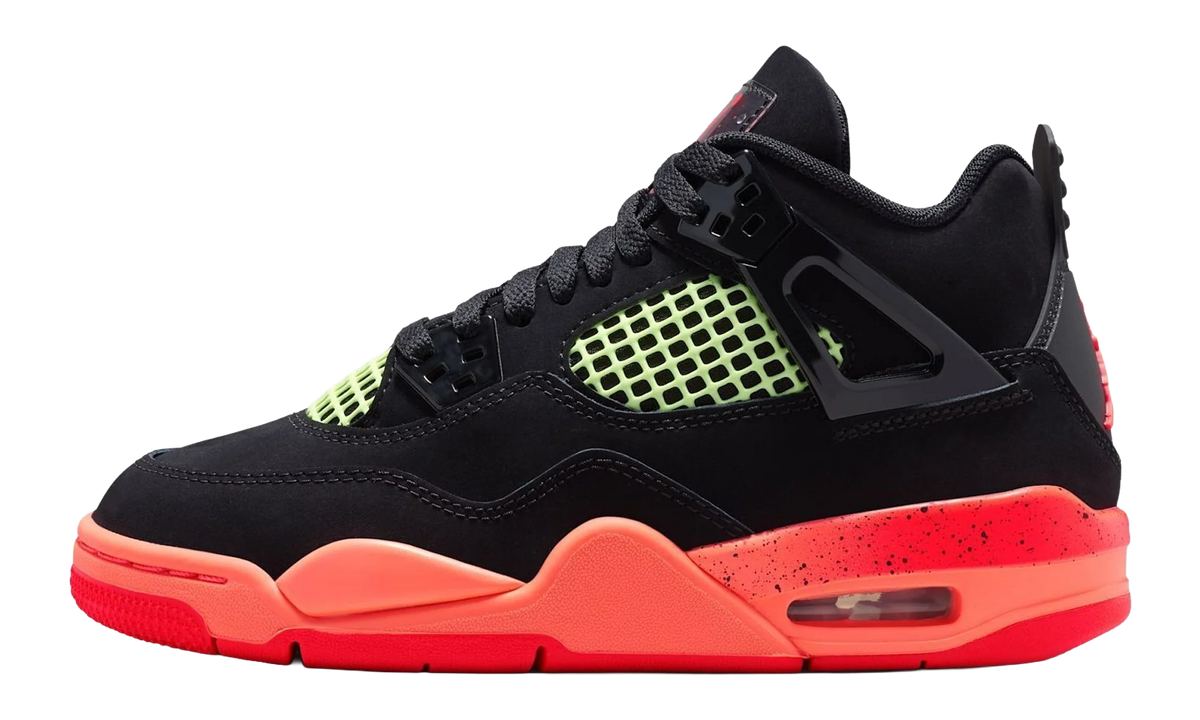 Air Jordan 4 Retro GS "Black Infrared Barely Volt" II1271 001