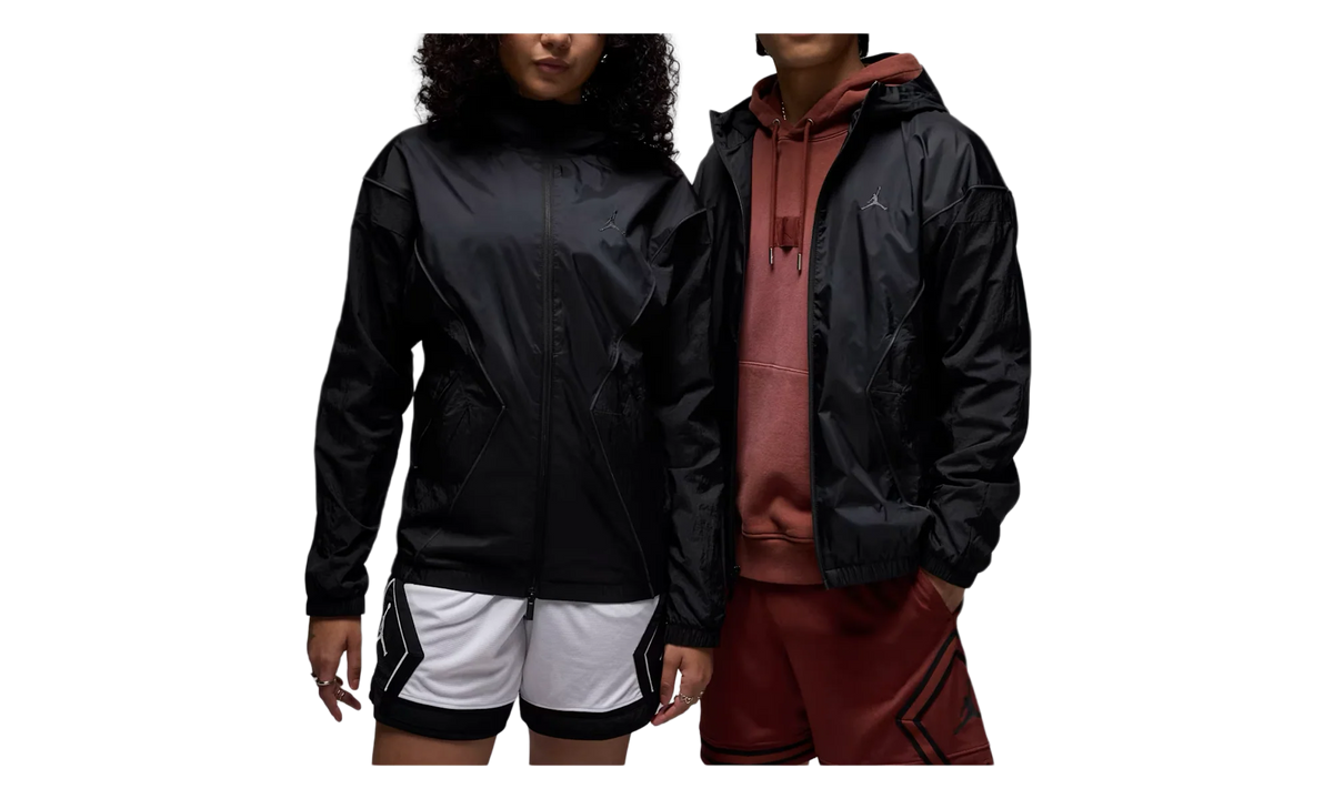 Jordan Brooklyn Hooded Draft Jacket "Black / Black / Anthracite / Anthracite" HF9333 010