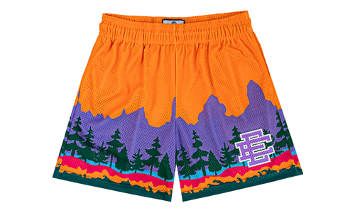 EE Basic Shorts (SS24) "Orange / Purple" EE247