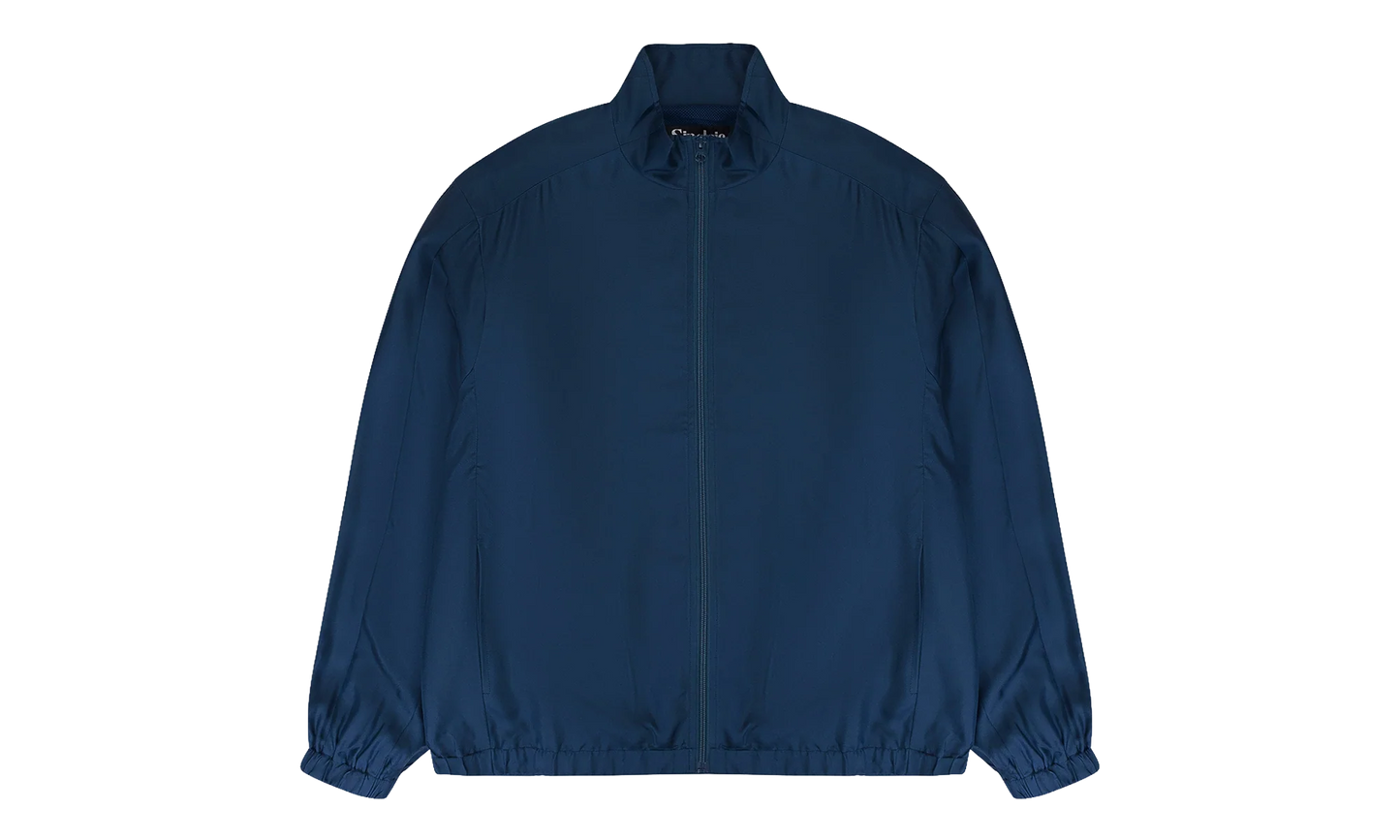 Silk Track Jacket "Navy" SLR XOTW 0018
