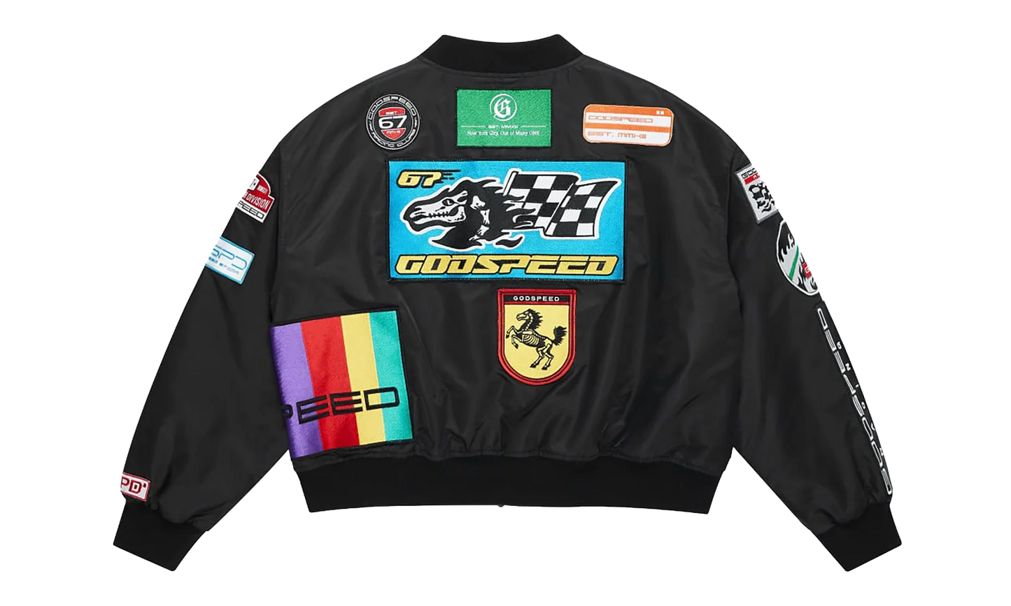 GRC Members Bomber Jacket "Black" GS178