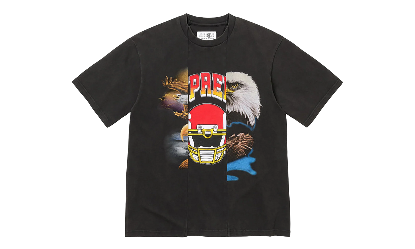 MM6 Maison Margiela Split S/S Top "SS26 - Black" SU27178