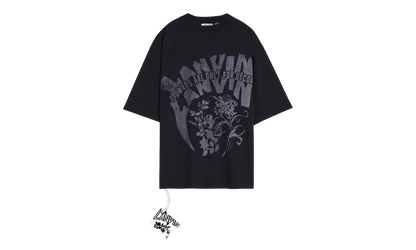 PRINTED OVERSIZED TEE "Black" RU TS0026 J120 P24 10