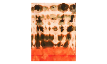 TIE DYE CREW SWEATSHIRT "Orange" AMR0090 Orange