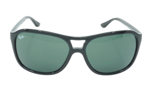 SQUARE SUNGLASSES "POLISHED BLACK" RB4128-601_ 60