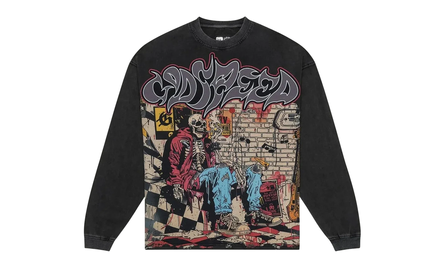 Stoner L/S "Grey Wash" HJKKVEBT