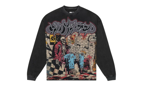 Stoner L/S "Grey Wash" HJKKVEBT