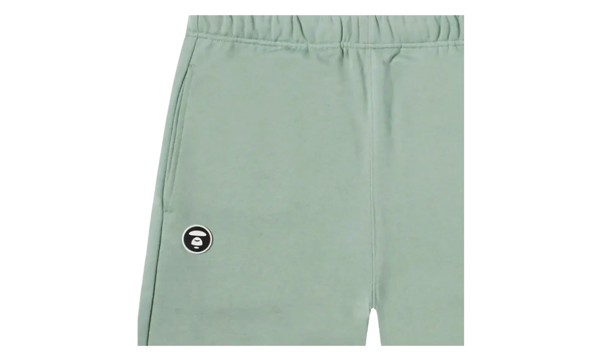 AAPE One Point Fleece Shorts "Green" 9G00B8X0
