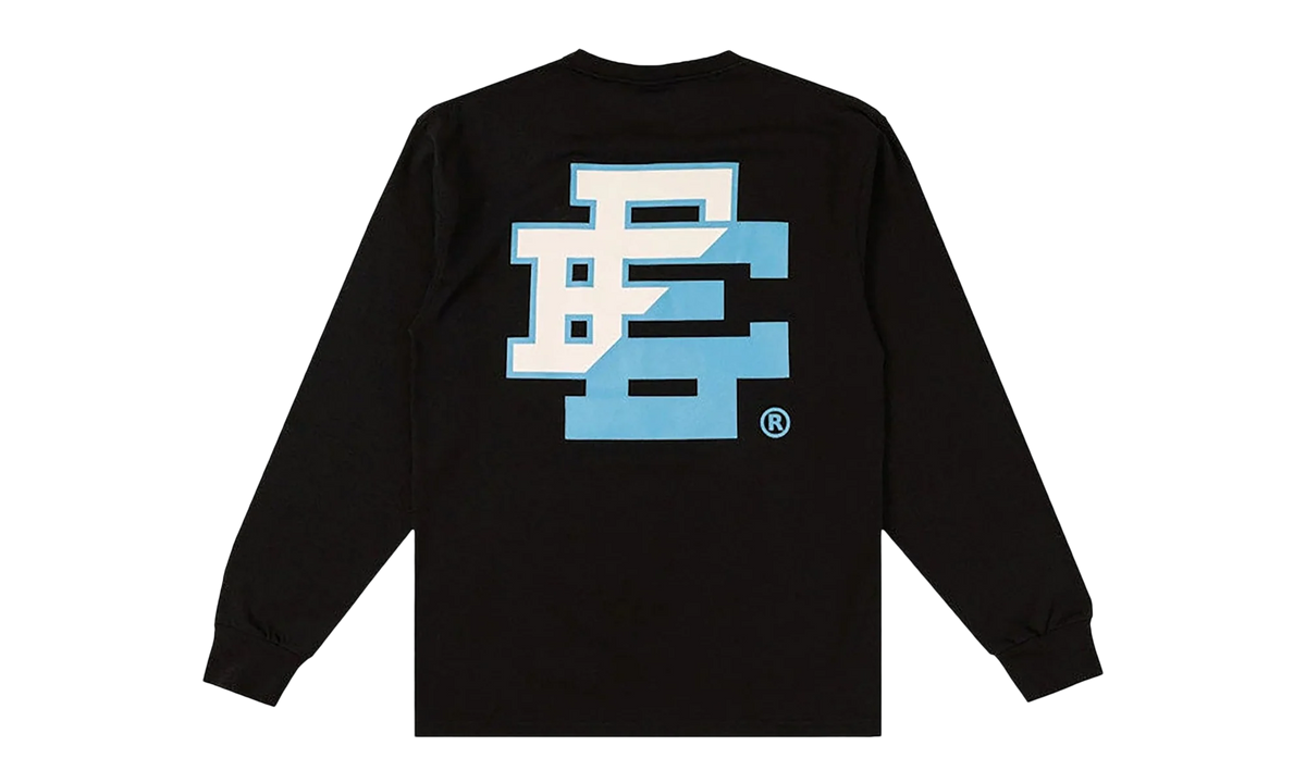 EE LONG SLEEVE T-SHIRT "SS24 - Black/White/Baby Blue" EE531
