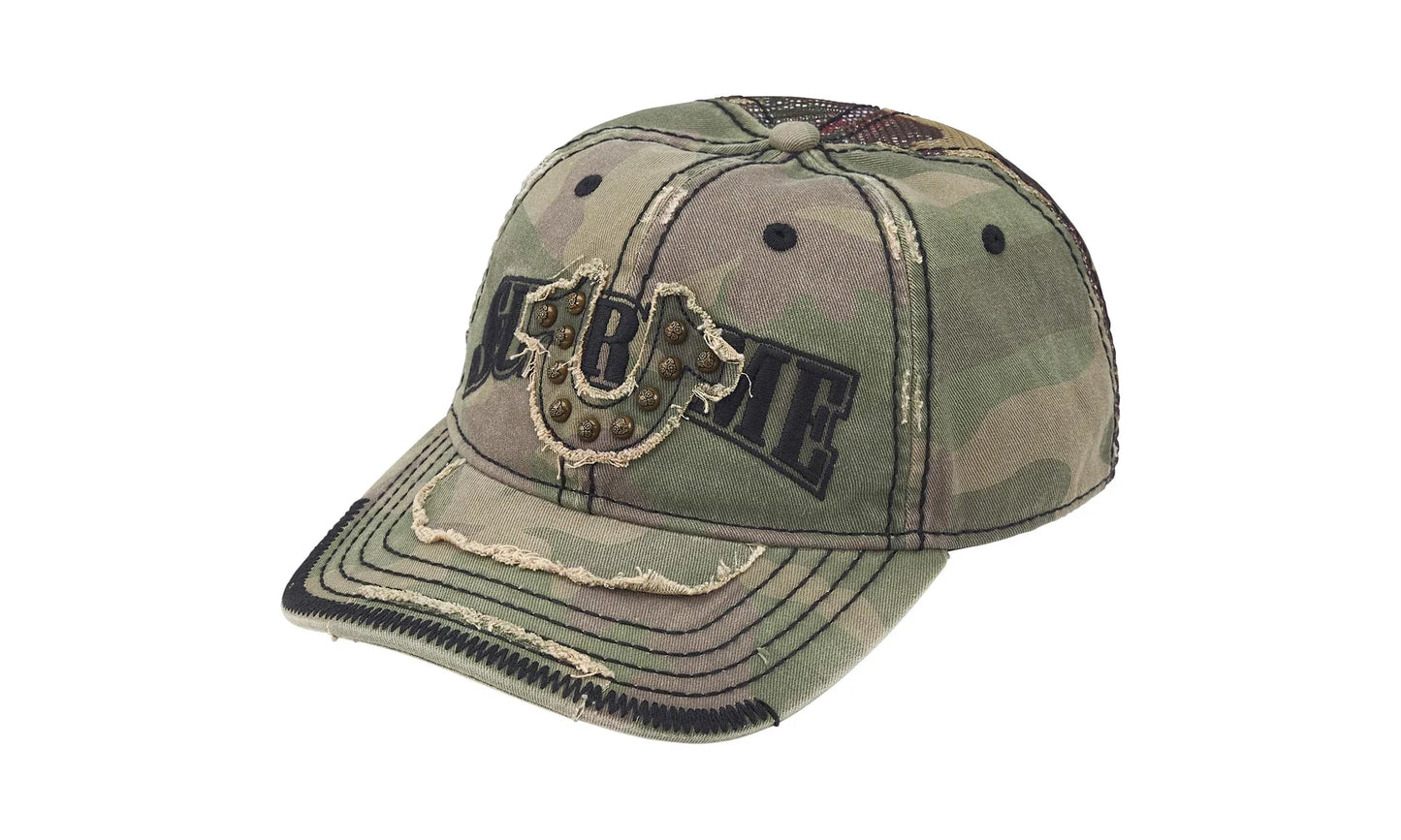 True Religion® Mesh Back 6-Panel "FW25 - Olive Camo" SU26783