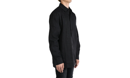 MA Bandana Linen Shirt "001 BLACK" AMSTOS1008