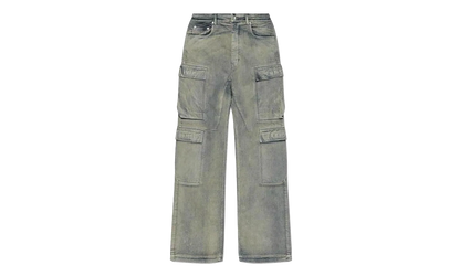 Double Cargo Jeans "Blue Faded Wash" DU02E7361 DMP BLUE