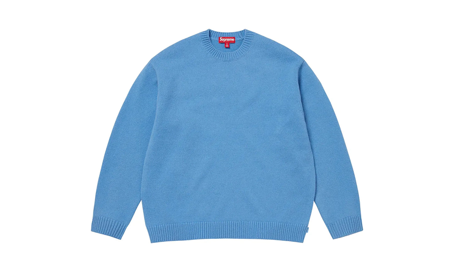 Angora Script Sweater "FW25 - Light Blue" SU26809