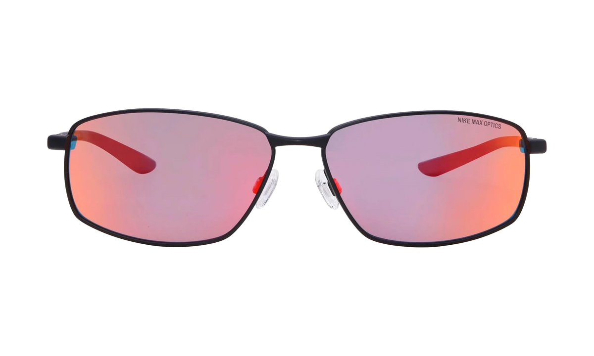 PIVOT SIX M SUNGLASSES "BLACK / DARK GREY / GREY / RED MIRROR" DQ0927 011