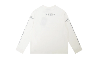 Cursive Logo Longsleeve T-Shirt "White" HSR095