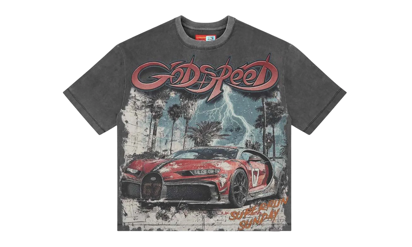 Gatti Miami Superrun T-Shirt "Grey Wash" GS066