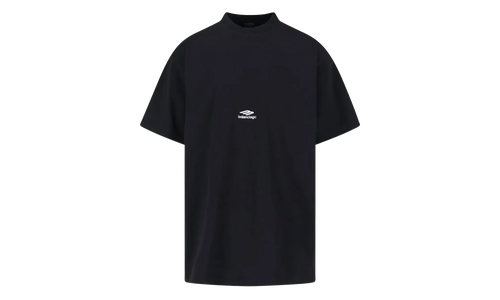 Oversized Crew Neck T-Shirt "Washed Black / White" 850345 TTVK5 9034