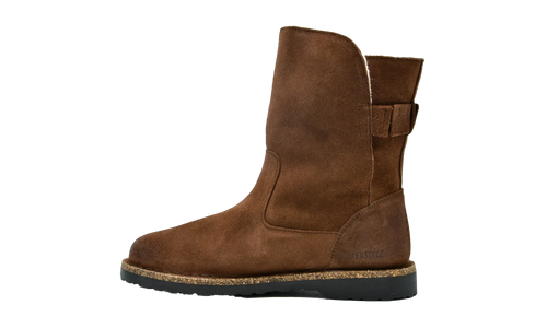 Uppsala Shearling Suede Leather "Espresso" 1021098