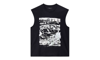 Foil Textured SL Tee "Black" P103 TBIF226