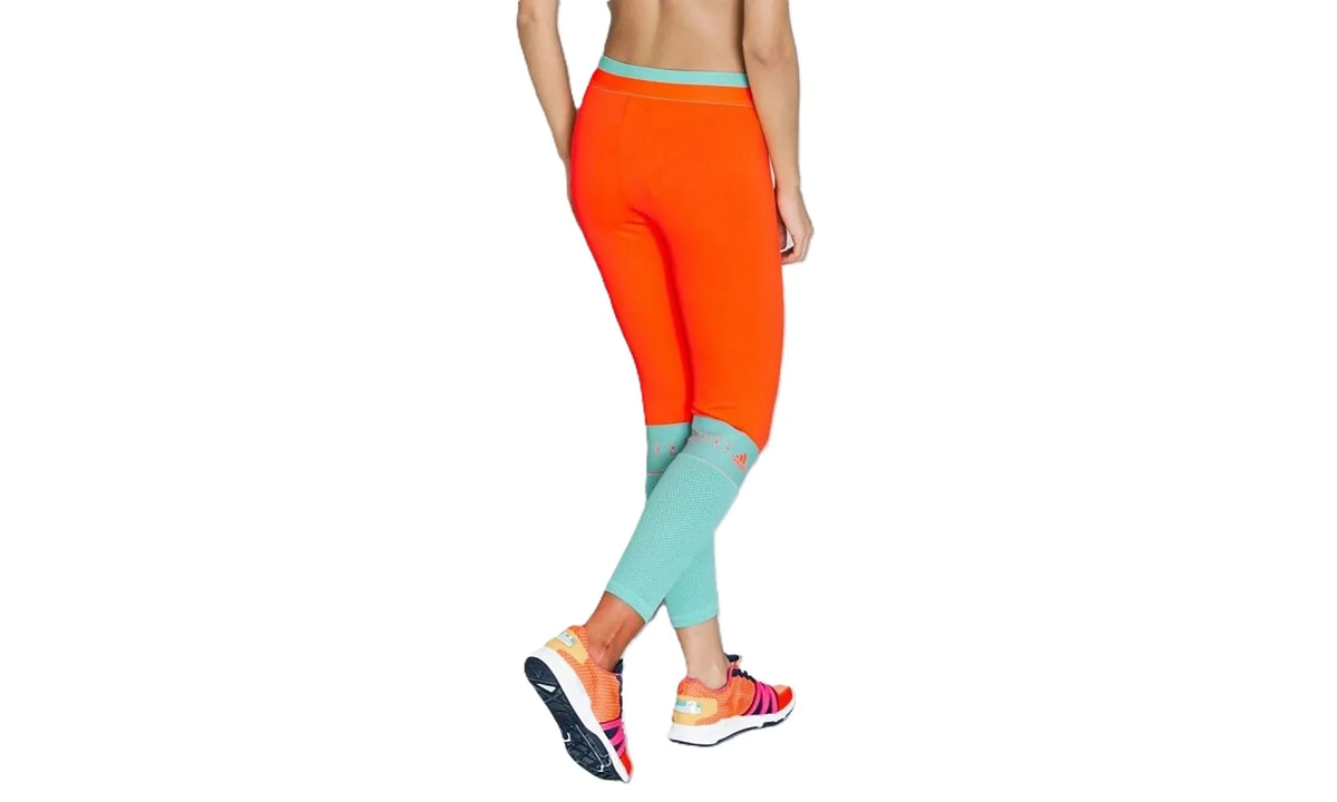 Stell Mccartney Long Mesh Tight WMNS "Orange Aqua Green" AP7273