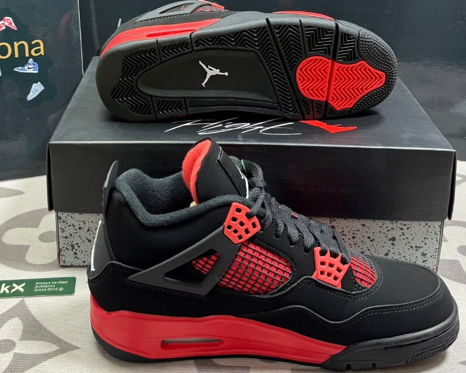 4 Retro Red Thunder