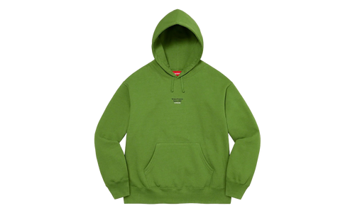 World Famous Micro Hooded Sweatshirt "SS23 - Green" SU27232