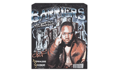 Raekwon Logo Hoodie "Black / Multicolor" BAR06