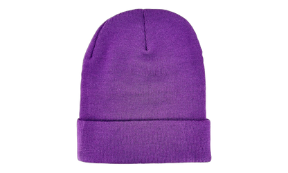 RHINESTONE WEB BEANIE "Purple" SP5der108