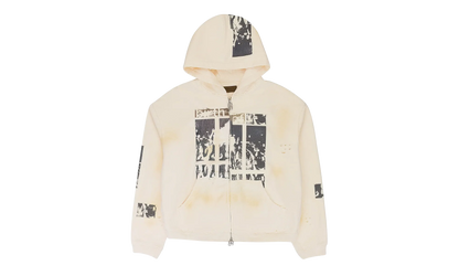 Flashlight Zip Up Hoodie "Cream" BC25SSHA07 WHIT