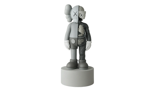 Kaws Companion Flayed Open Edition Vinyl Figure "Grey" 03929 1FW1641KCFOEV GREY