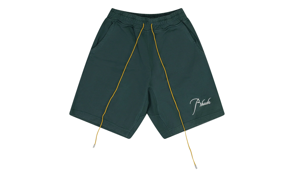 Script Logo Sweatshorts "Green" RHDMBTM0234 GRN