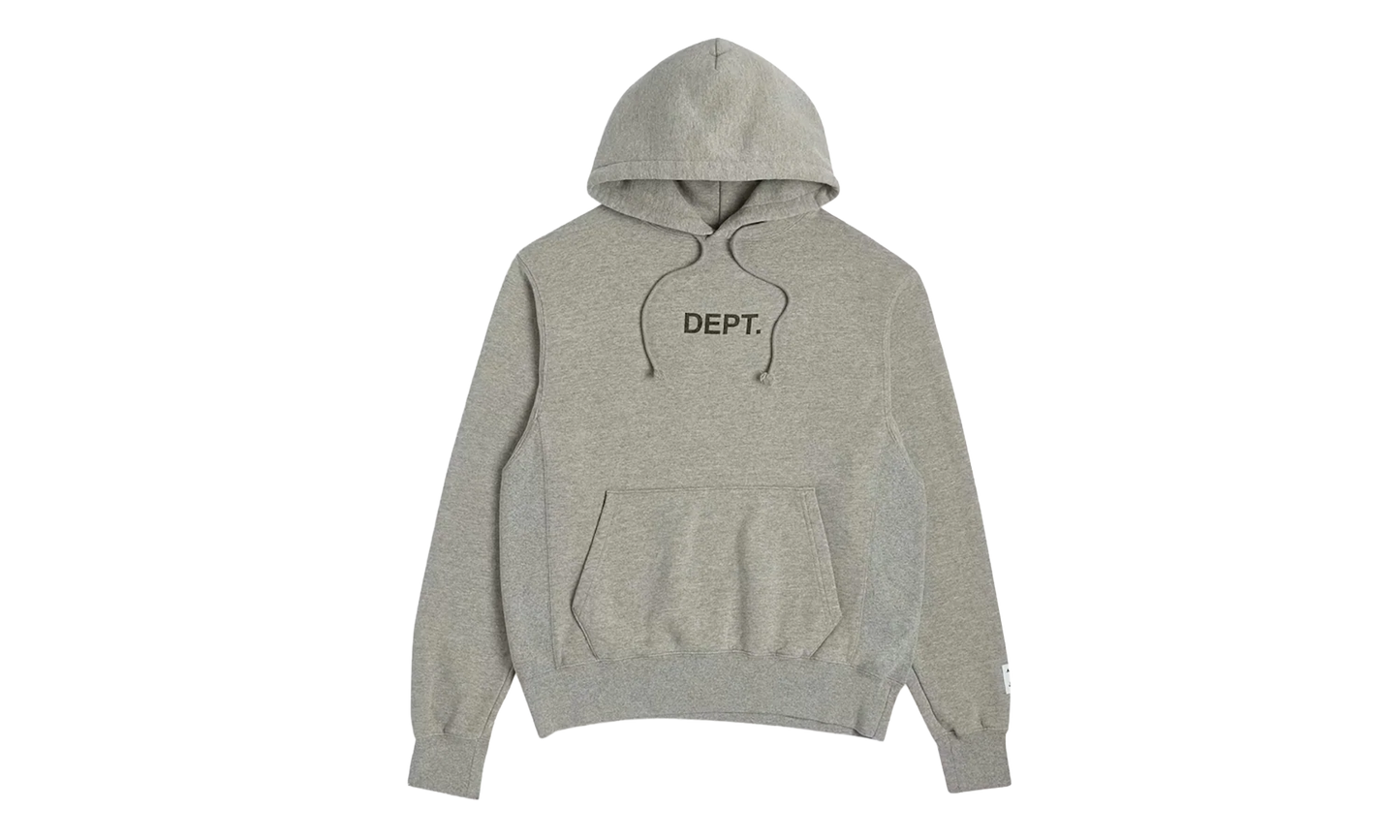 Dept Logo Hoodie Heather "Grey" GD080