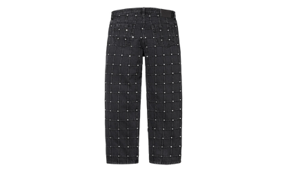Studded Seam Loose Fit Jean "SS25 - Black" SU27217