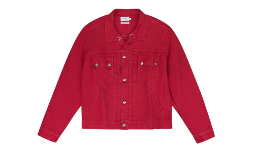 Denim Jacket "Red" RHFW22JA35608374 RED