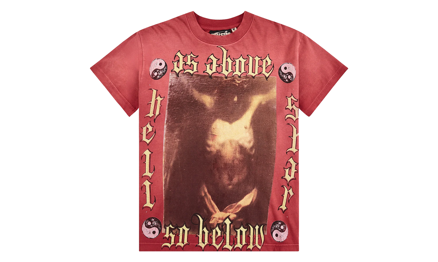 As Above So Below T-Shirt "Red" HSR275